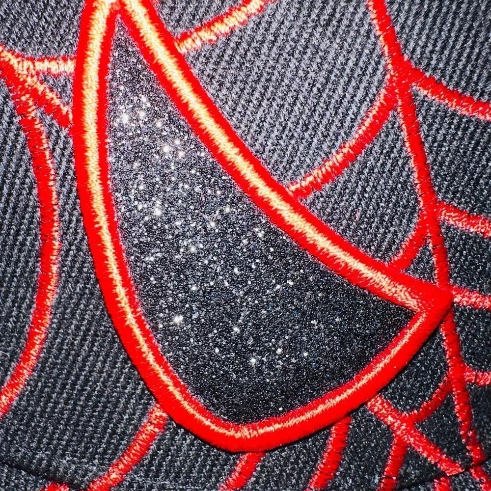 NWOT Spider-Man Eyes Web Embroidered Adjustable Boys Baseball Cap